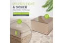 Juskys Polyrattan Lounge Set Punta Cana L Creme 4-5 Personen Bild 4