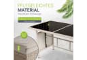 Juskys Gartenlounge Manacor creme Polyrattan Bild 4