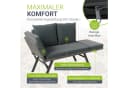 Juskys Multifunktionsbank Calvia Grau Polyrattan Klappbar Bild 5
