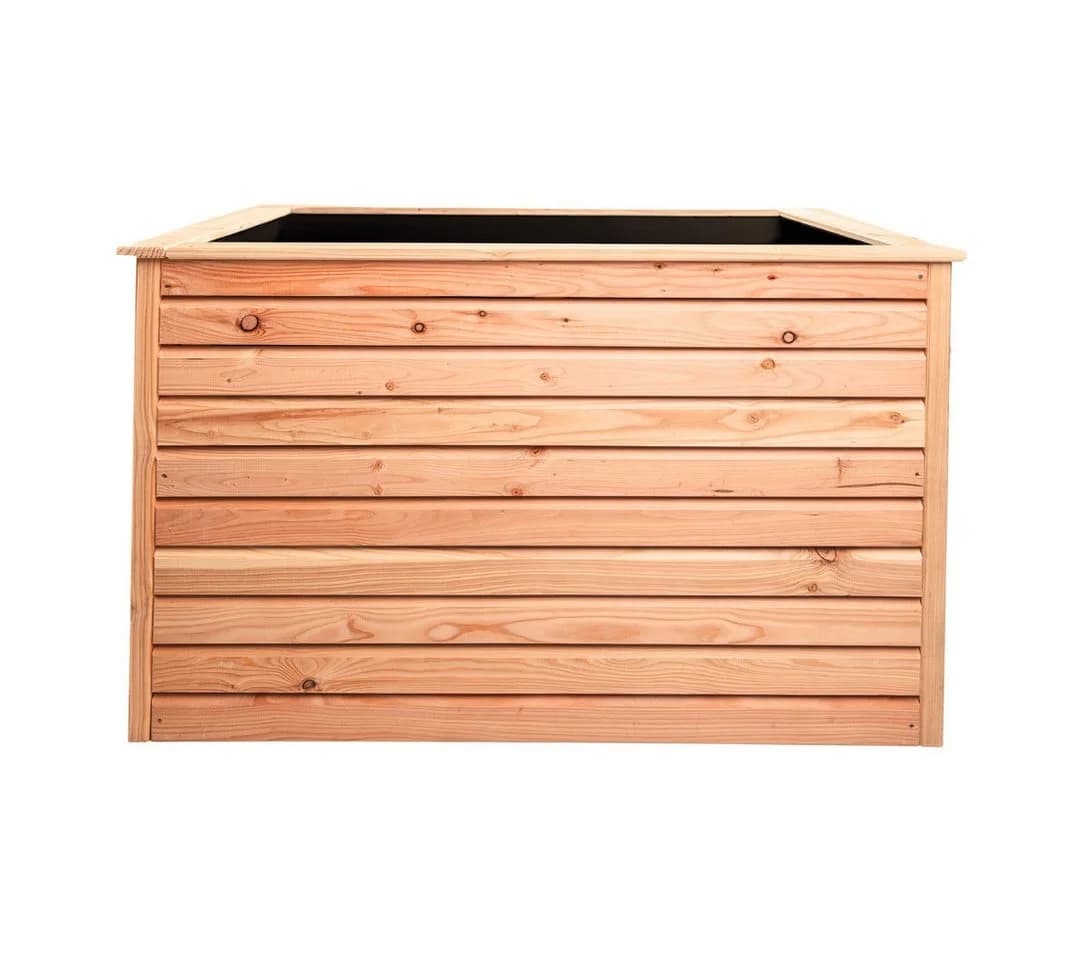 Mega-Holz Hochbeet Rhombus L Lärchenholz - Bild 2