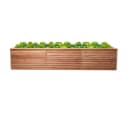Mega-Holz Hochbeet Rhombus XXL Lärchenholz 346x80x73cm Bild 2