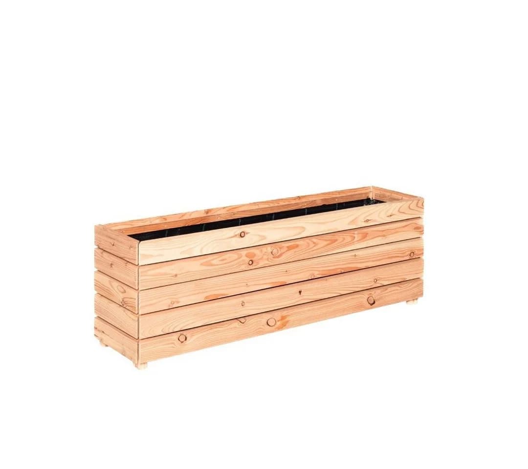 Mega-Holz Pflanzkübel Modulo Lärchenholz Naturbelassen - Bild 2