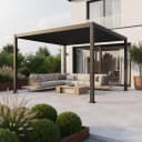 Pavillon Basic Anthrazit Metall Bild 2