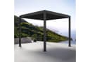 Pergola Deluxe Schwarz Metall Bild 1