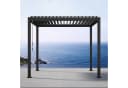 Pergola Deluxe Schwarz Metall Bild 2