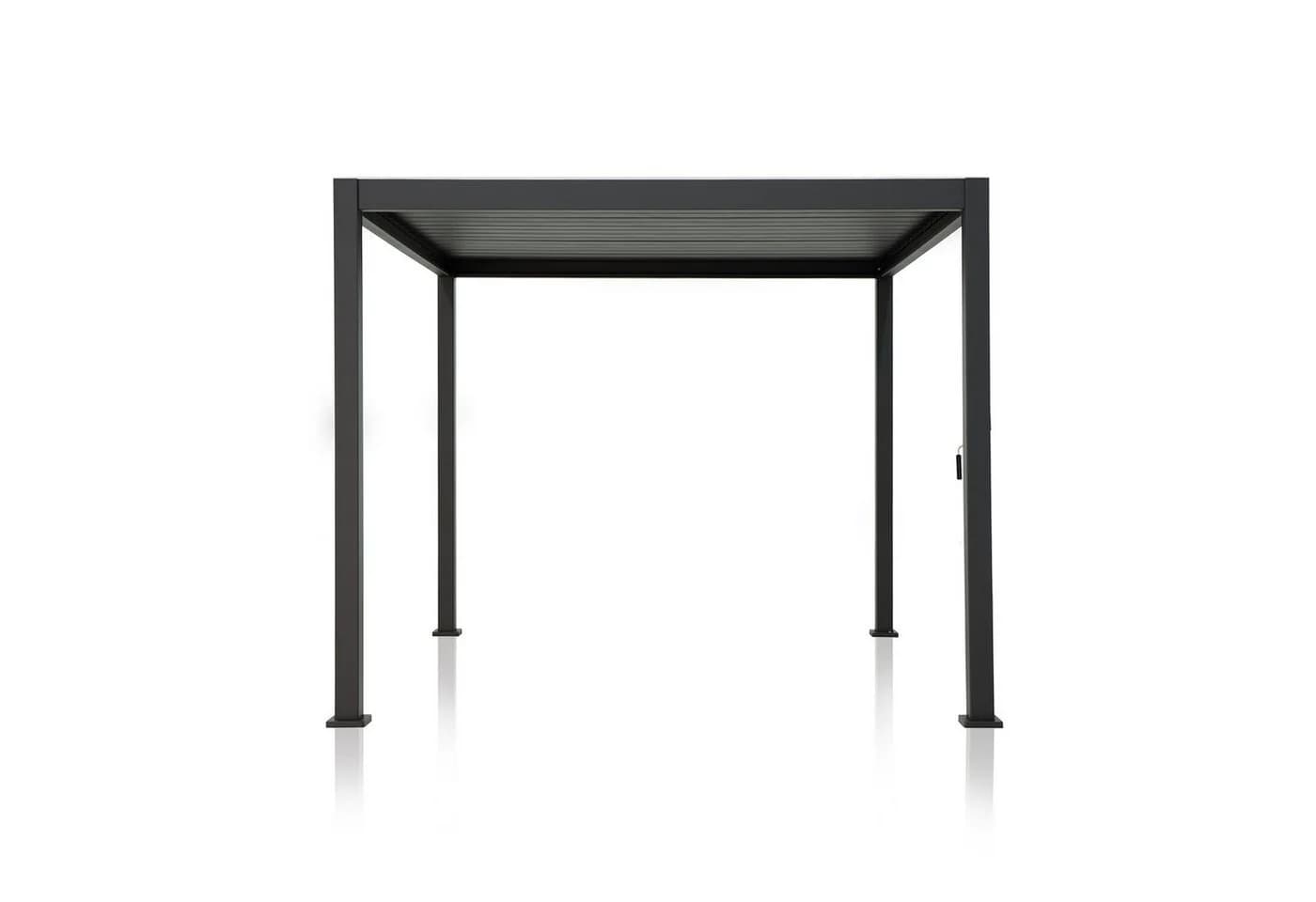 Pergola Deluxe Schwarz Metall - Bild 4