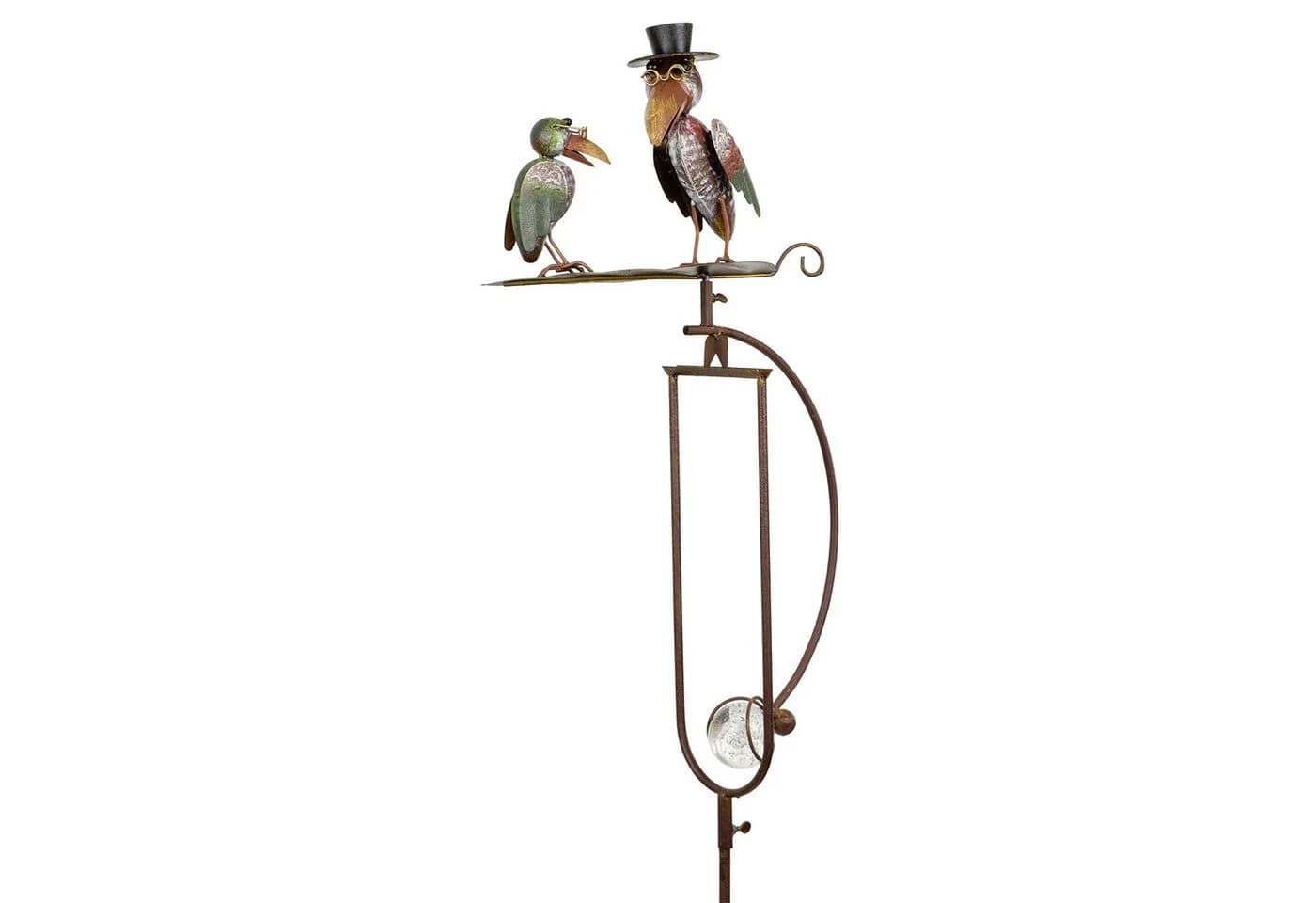 Moritz Gartenstecker Vögel mit Pendel & Glaskugel 150 cm - Bild 2