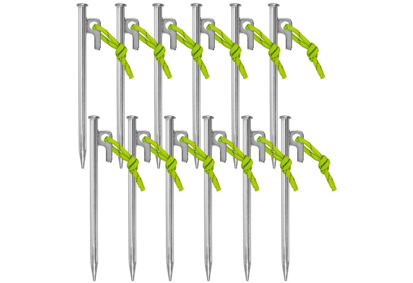 Moritz Zelthering 20 cm mit P-Haken und Leine - Bild 2