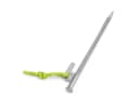 Moritz Zelthering 20 cm mit P-Haken und Leine Bild 4