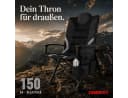 Onbest Campingstuhl Faltbar Grau 150kg Tragetasche Bild 1