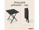 Onbest Balkontisch Klappbar mit Holzoptik Stahlgestell Bild 5