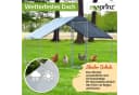 Zooprinz Hühnerstall Freilaufgehege Metall UV-beständig 210D-Oxford Bild 3