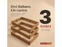 Onbest Rasenkante Pflanzrahmen 3er Set inklusive Pflanzvlies Bild 1