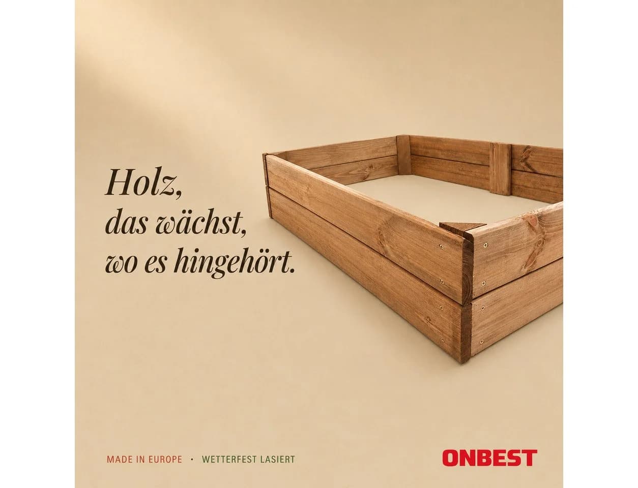 Onbest Rasenkante Pflanzrahmen 3er Set inklusive Pflanzvlies - Bild 4