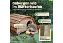 Zooprinz Igelhaus Manni aus Massivholz mit Labyrintheingang Bild 3