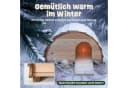 Zooprinz Igelhaus Manni aus Massivholz mit Labyrintheingang Bild 5