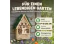 Zooprinz Insektenhotel XXL Vollholz, Bambus, Holz, Holzspäne, Holz mit Löchern Bild 1