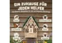 Zooprinz Insektenhotel XXL Vollholz, Bambus, Holz, Holzspäne, Holz mit Löchern Bild 5