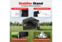 Onbest Faltpavillon 3x3 m Schwarz Pop-Up Partyzelt Bild 4