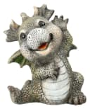 Figuren Shop GmbH Gartenfigur Lachender Drache Bunt Fantasy Deko Bild 2
