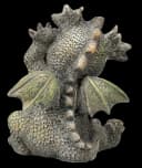 Figuren Shop GmbH Gartenfigur Lachender Drache Bunt Fantasy Deko Bild 4