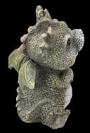 Figuren Shop GmbH Gartenfigur Lachender Drache Bunt Fantasy Deko Bild 5
