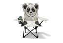 Mojawo Klappstuhl Kinder Anglersessel Grau Schwarz Weiß Panda Bild 2