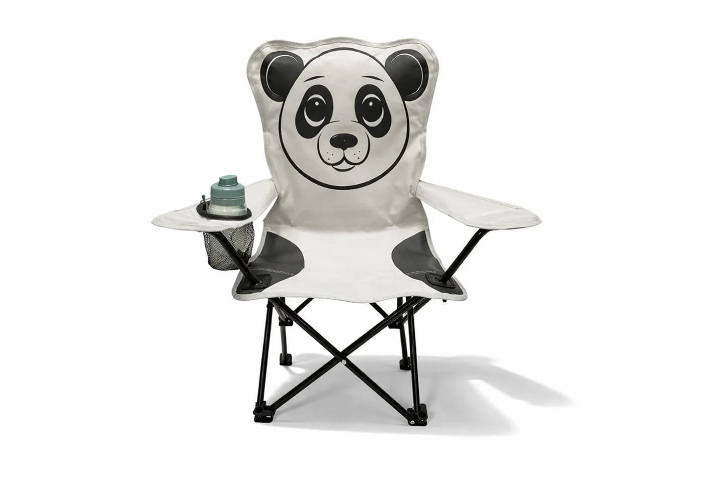 Mojawo Klappstuhl Kinder Anglersessel Grau Schwarz Weiß Panda - Bild 2
