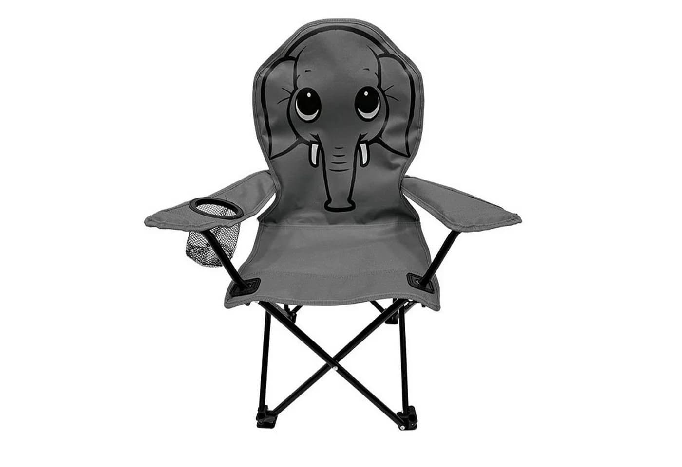 Mojawo Klappstuhl Kinder Anglersessel Dunkelgrau Elefant - Bild 3