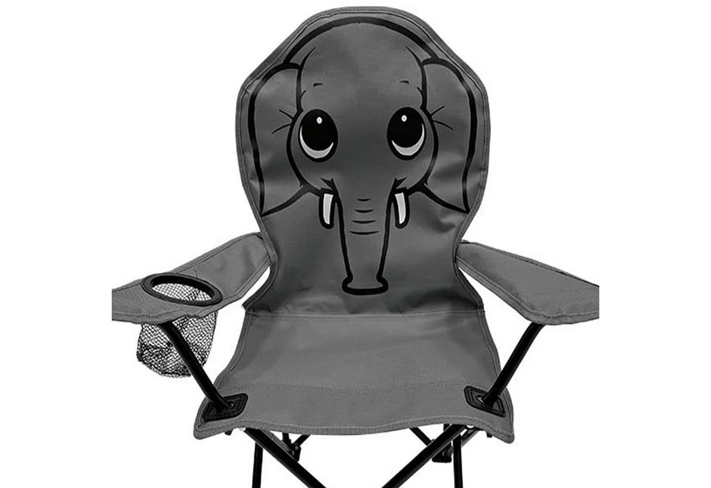 Mojawo Klappstuhl Kinder Anglersessel Dunkelgrau Elefant - Bild 5