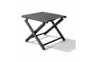 Mojawo Garten Klapphocker Metall Textilen Anthrazit/Grau Bild 2