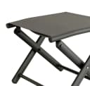 Mojawo Garten Klapphocker Metall Textilen Anthrazit/Grau Bild 4