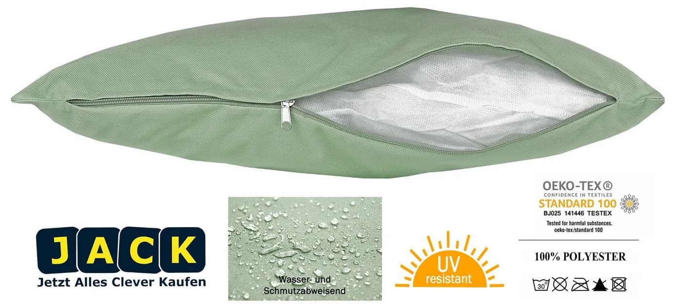 JACK Dekokissen Outdoor Lounge 45x45cm Wasserabweisend - Bild 5