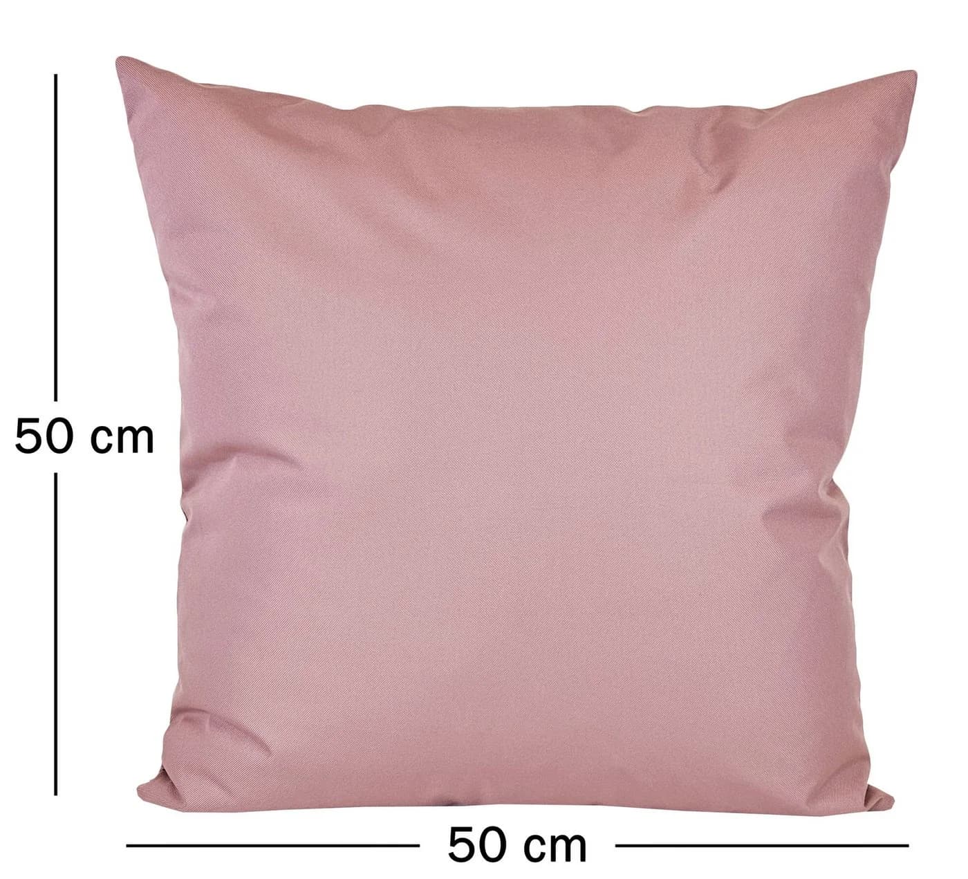 JACK Dekokissen 50x50cm Rosa Outdoor Lounge Kissen mit XXL Füllung - Bild 3