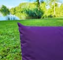 JACK Dekokissen 50x50cm Outdoor Lounge Kissen Violett XXL Füllung Bild 4