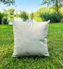 JACK Dekokissen 40x40cm Grau Outdoor Lounge Kissen mit XXL Füllung Bild 1