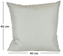 JACK Dekokissen 40x40cm Grau Outdoor Lounge Kissen mit XXL Füllung Bild 3