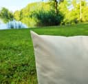 JACK Dekokissen 40x40cm Grau Outdoor Lounge Kissen mit XXL Füllung Bild 4