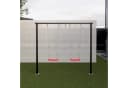 QLS Schaukelgestell Stahl 260 cm Schwarz Bild 1