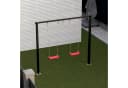 QLS Schaukelgestell Stahl 260 cm Schwarz Bild 3