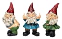 Figuren Shop GmbH Gartenzwerge 3er Set Ungezogene Zwerge Bunt Bild 2