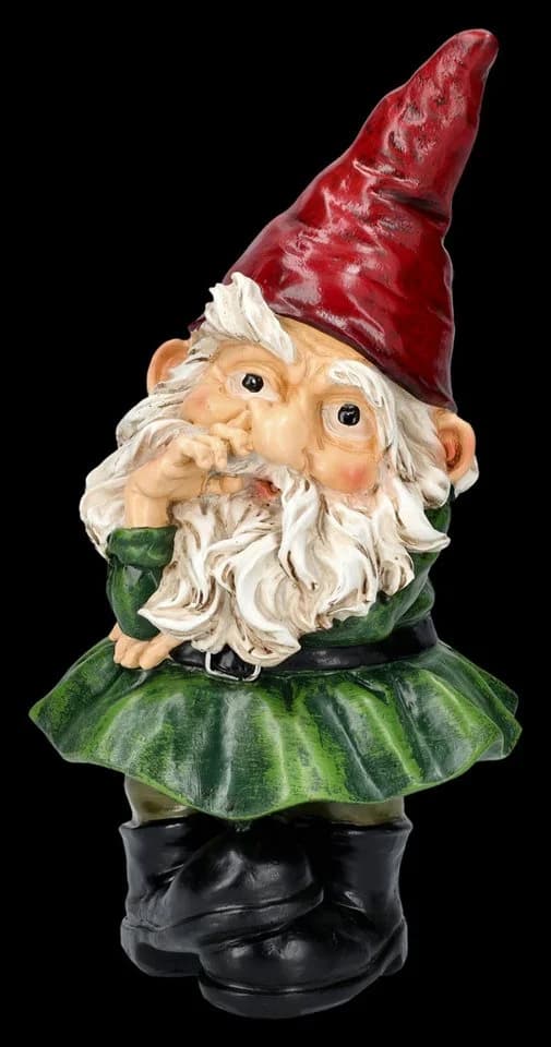 Figuren Shop GmbH Gartenzwerge 3er Set Ungezogene Zwerge Bunt - Bild 4