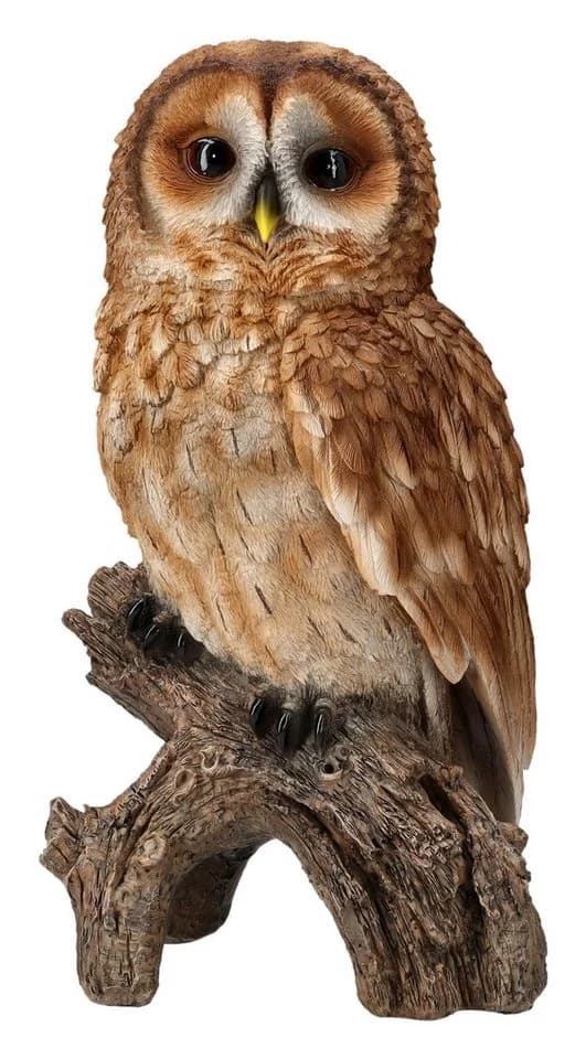 Gartenfigur Eule Großer Waldkauz Dekofigur Wetterfest - Bild 2