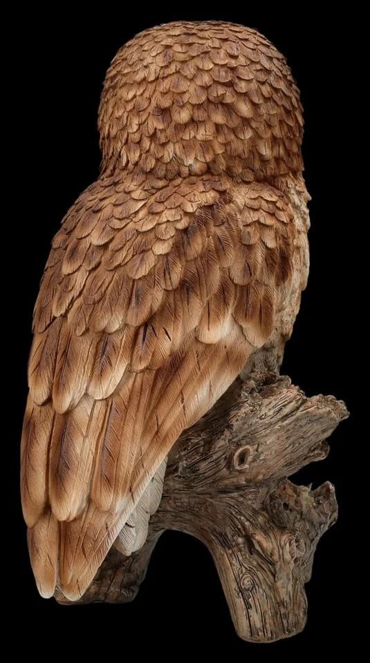 Gartenfigur Eule Großer Waldkauz Dekofigur Wetterfest - Bild 5