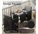 STEELSØN Gartenlounge-Set Xenara 3-teilig mit 2 Stühlen und Tisch Bild 4