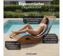 STEELSØN Gartenliege Solaria Akazienholz Bild 5