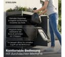 STEELSØN Mülltonnenbox Thoria Anthrazit mit Pflanzendach für 4 Tonnen Bild 3