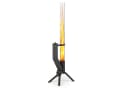 Gardenflare Feuerschale Edelstahl Schwarz Feuersäule für Garten Bild 5