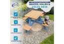 Coemo Garten-Kindersitzgruppe ROMY Braun Holz Picknicktisch 4 Sitze Bild 2