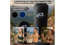Coemo Gartendusche Schwarz Solardusche mit Fußpumpe 11 l tragbar Bild 4